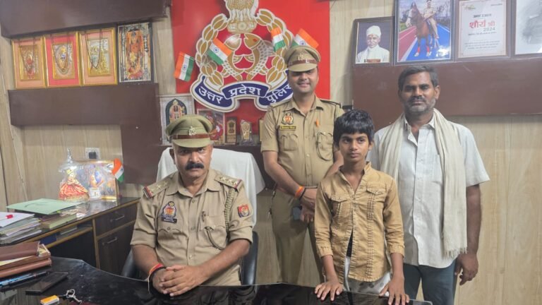 varanasi;- लँका पुलिस द्वारा 24 घण्टे के अंदर नाबालिग मंदबुद्धि लड़की को सकुशल बरामद किया गया।