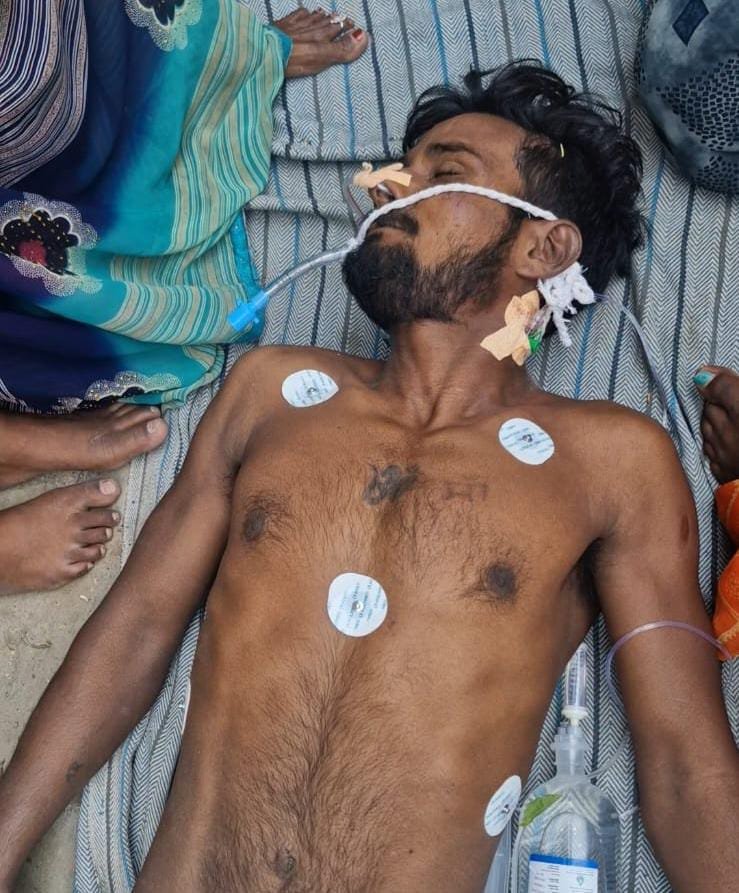 संदिग्ध परिस्थिति में खेत मे मिला युवक का शव,परिजनों ने लगाया हत्या का आरोप