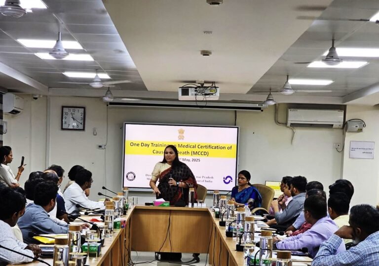 *प्रदेश में मृत्यु के कारणों के चिकित्सकीय प्रमाणन (MCCD)हेतु सार्थक पहल।*