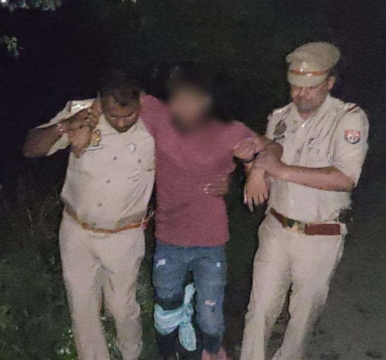 25,000 रुपये का इनामिया सहित तीन शातिर बदमाश पुलिस मुठभेड़ में घायल, अवैध हथियार बरामद