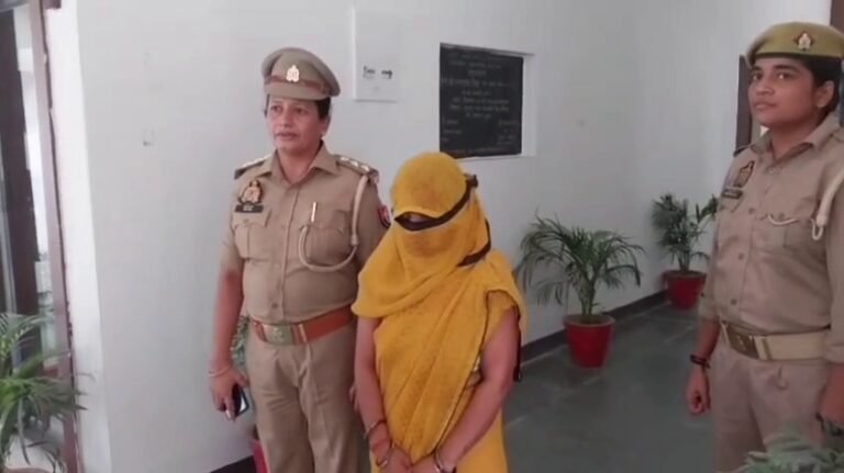 भाजपा  नेता को गैंग रेप में फ़साने की  साजिस का हुआ  पर्दाफाश भदोही पुलिसने  महिला  सहित  तीन गिरफ्तार