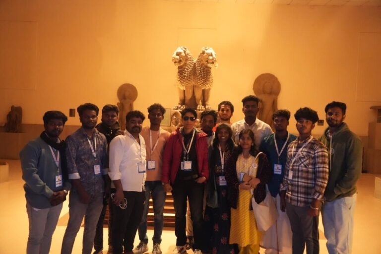 केटीएस 4.0: तमिलनाडु के छात्रों ने सारनाथ में देखा भारत की प्राचीन बौद्ध विरासत