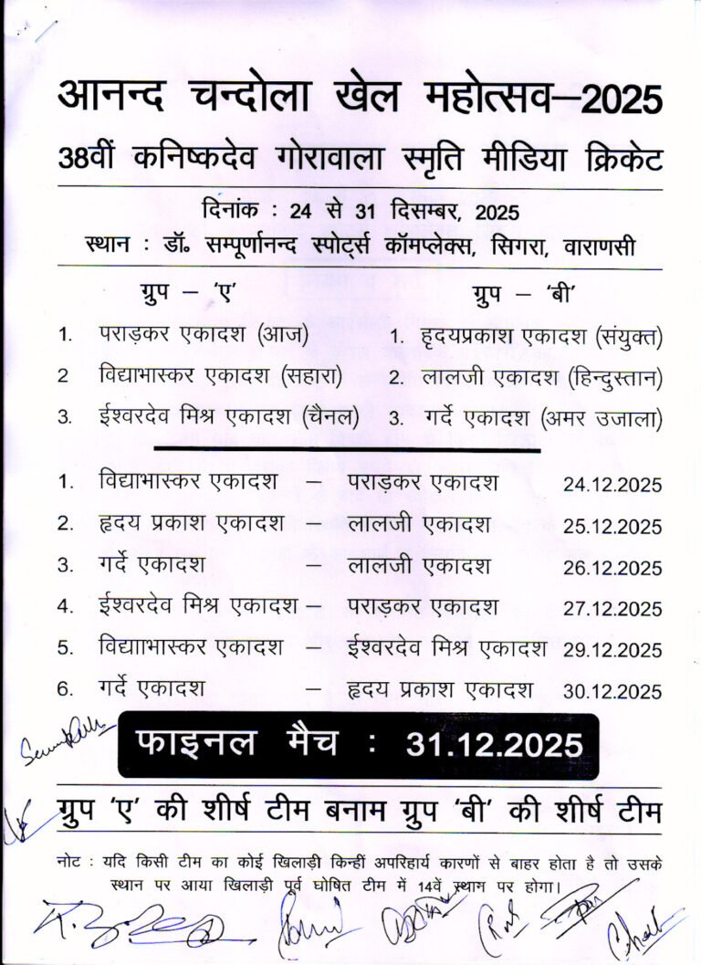 कनिष्क देव गोरा वाला मीडिया क्रिकेट 24 से