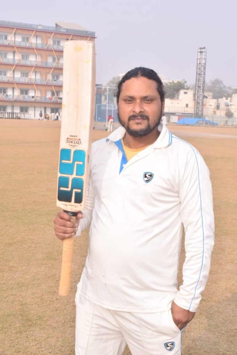 अंतिम लीग मुकाबले में हृदय प्रकाश एकादश ने गर्दे एकादश को 152 रन से हराया