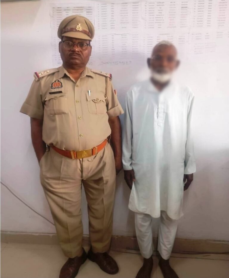 थाना सिंधौरा पुलिस द्वारा एनबीडब्ल्यू वारंटी अभियुक्त की गिरफ्तारी।