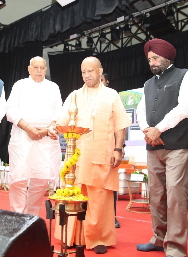 मुख्यमंत्री योगी आदित्यनाथ ने छठी उत्तर प्रदेश कृषि विज्ञान कांग्रेस 2026 का किया शुभारंभ